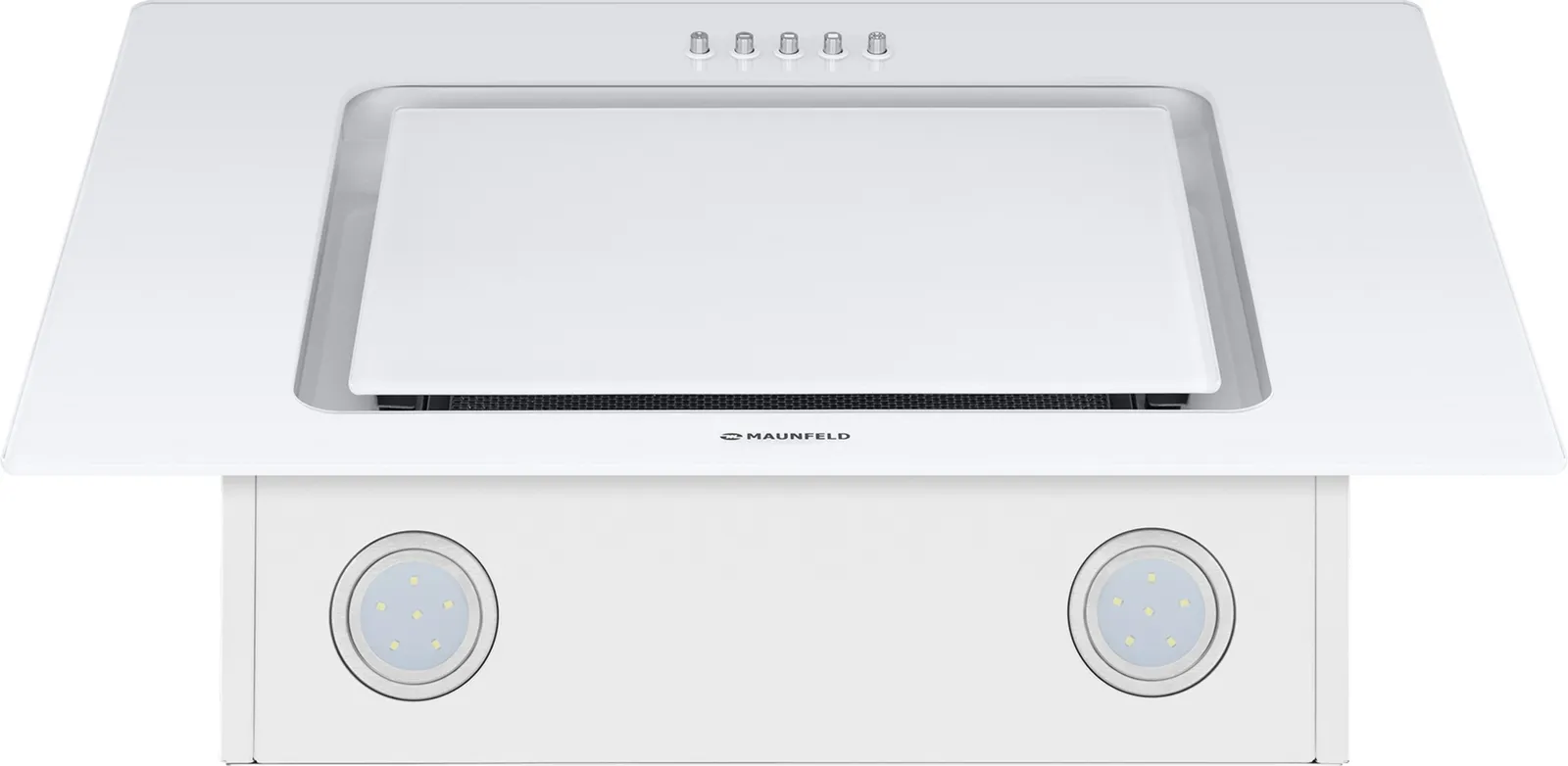 Вытяжка Maunfeld YORK PUSH 60 Glass White — фото 6