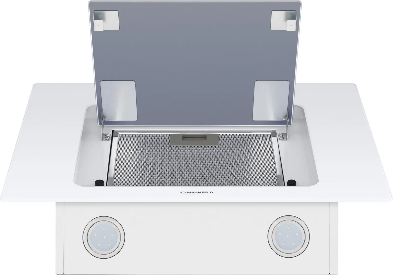 Вытяжка Maunfeld YORK PUSH 60 Glass White — фото 7