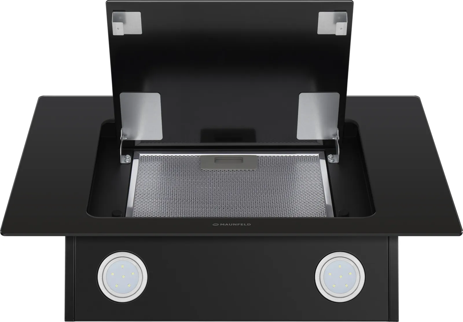 Вытяжка Maunfeld YORK PUSH 50 Glass Black — фото 5