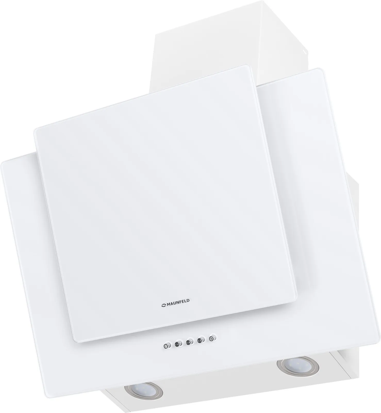 Вытяжка Maunfeld WIND PUSH 50 Glass White — фото 2