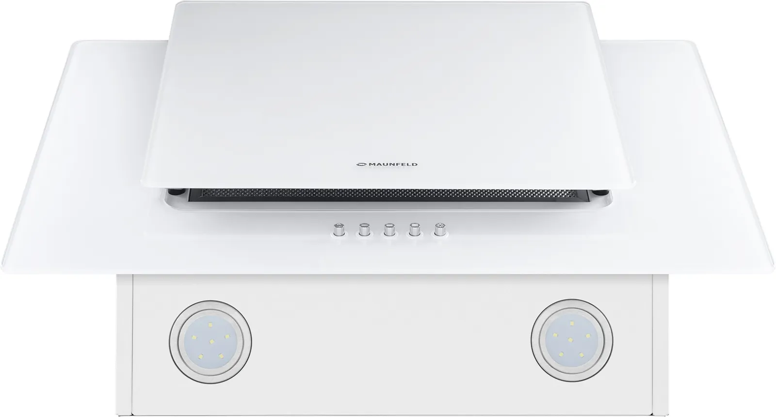 Вытяжка Maunfeld WIND PUSH 50 Glass White — фото 4