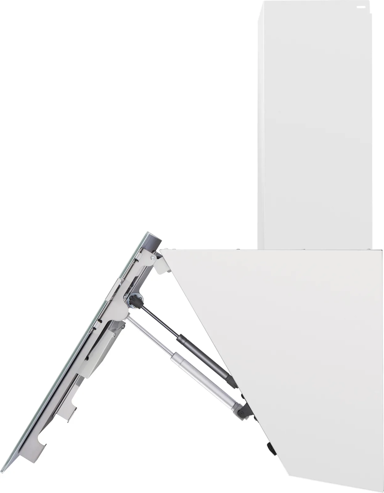 Вытяжка Maunfeld MEDWAY 60 Glass White/ Stripe Inox — фото 7