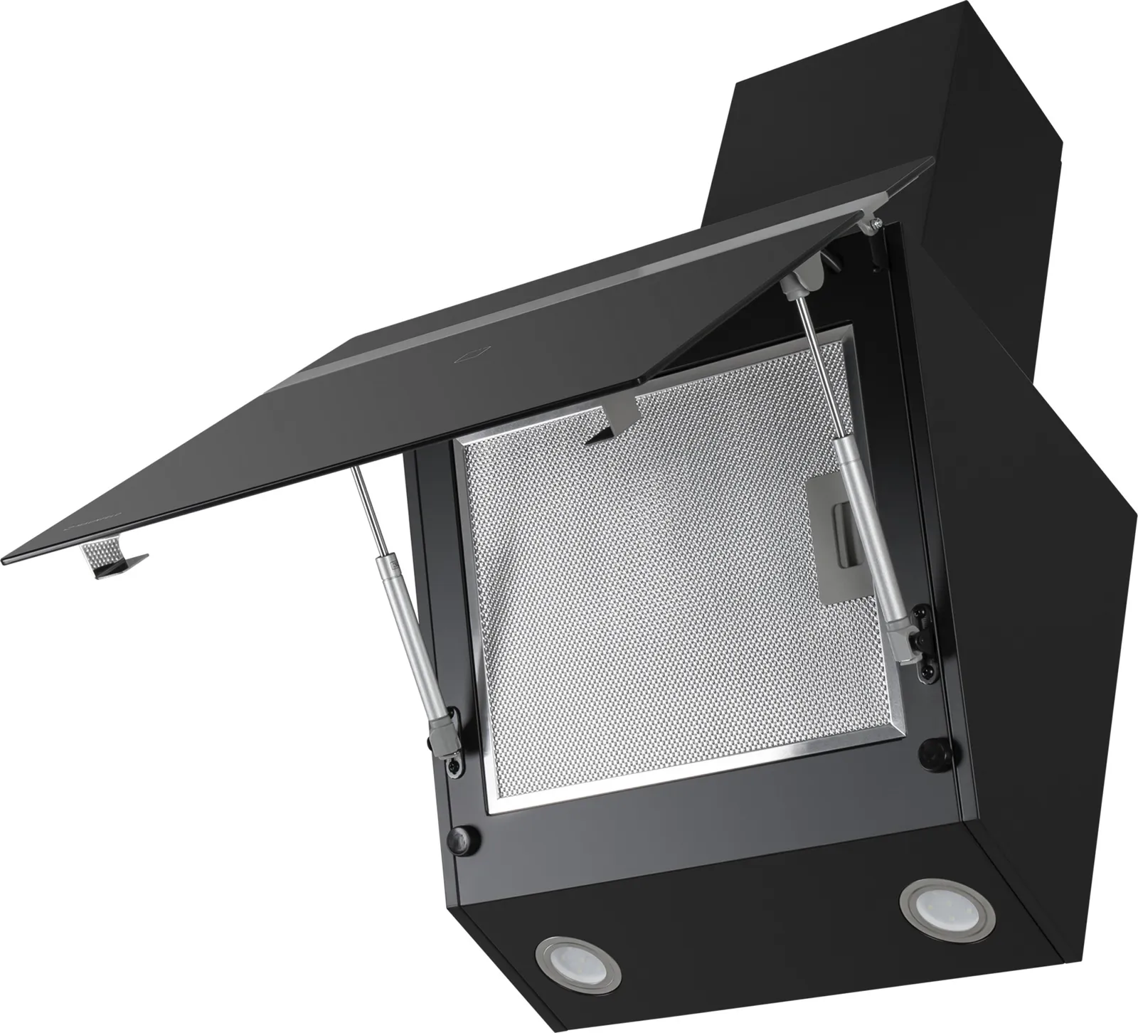 Вытяжка Maunfeld MEDWAY 60 Glass Black/Stripe Inox — фото 3
