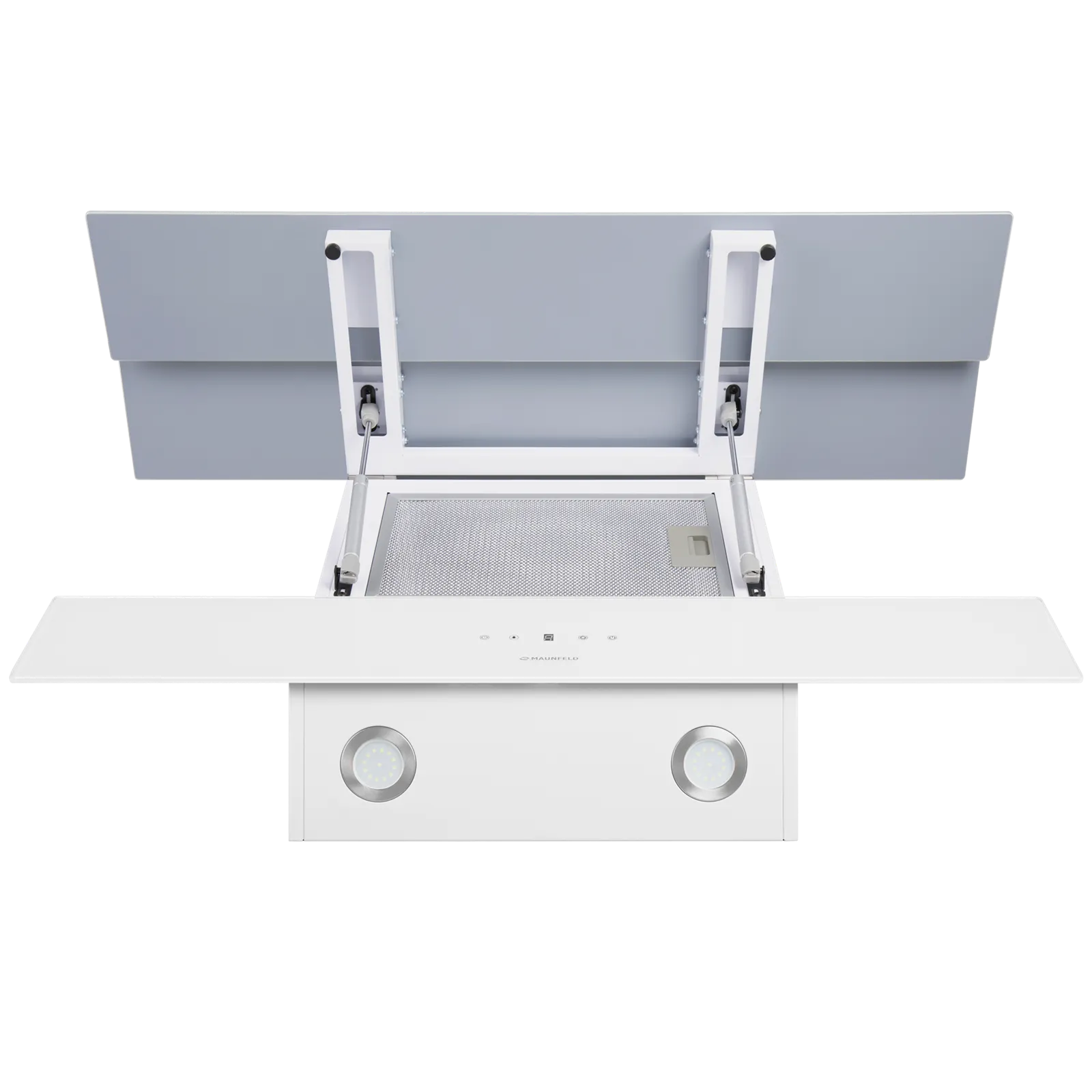Вытяжка Maunfeld Manchester Light 90 White Glass White — фото 6