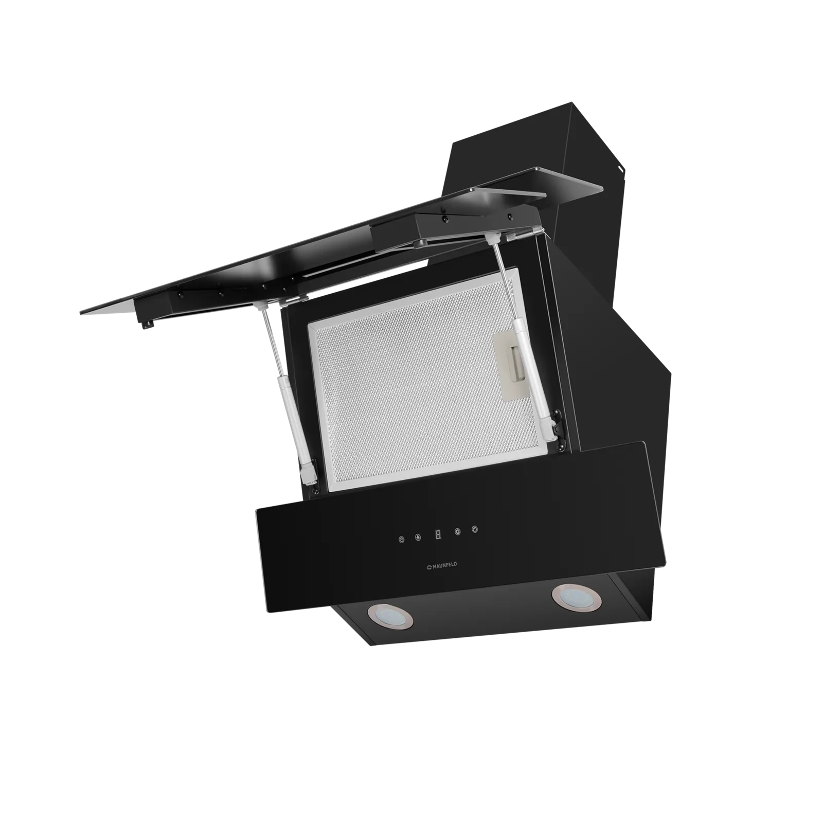 Вытяжка Maunfeld Manchester Light 60 Black Glass Black — фото 4