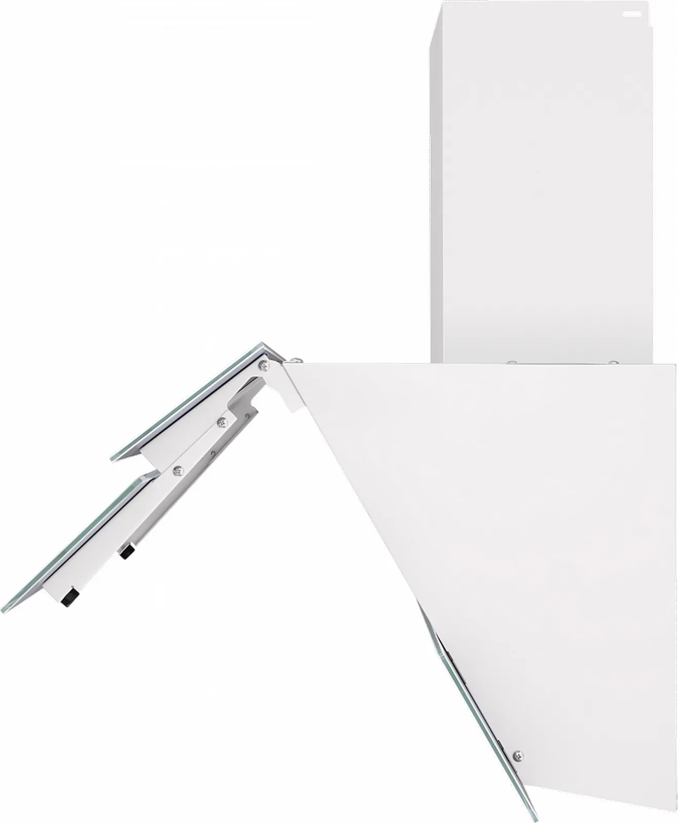 Вытяжка Maunfeld CASCADA PUSH 60 Glass White — фото 5
