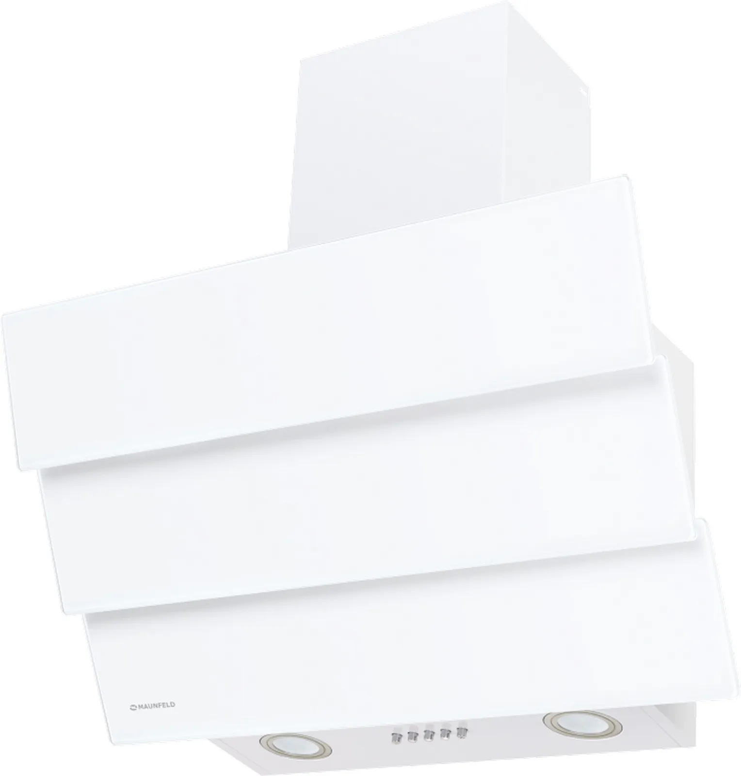 Вытяжка Maunfeld CASCADA PUSH 50 Glass White — фото 2