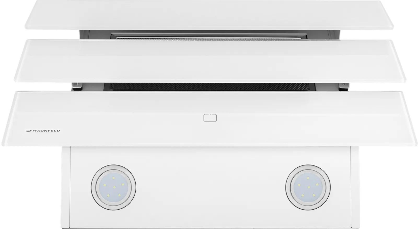 Вытяжка Maunfeld CASCADA 50 Glass White — фото 6