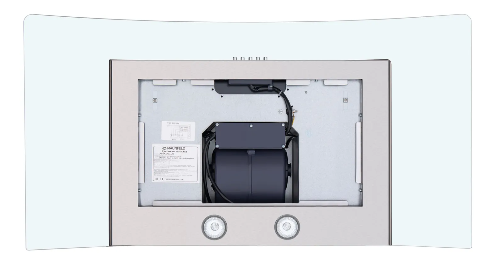Вытяжка Maunfeld Ancona PlusA 90 Inox Glass Transparent — фото 11