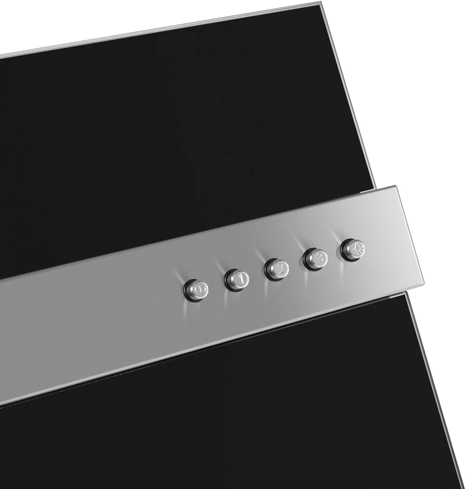 Вытяжка Maunfeld BRIDGE Line 60 Black stripe Inox — фото 6