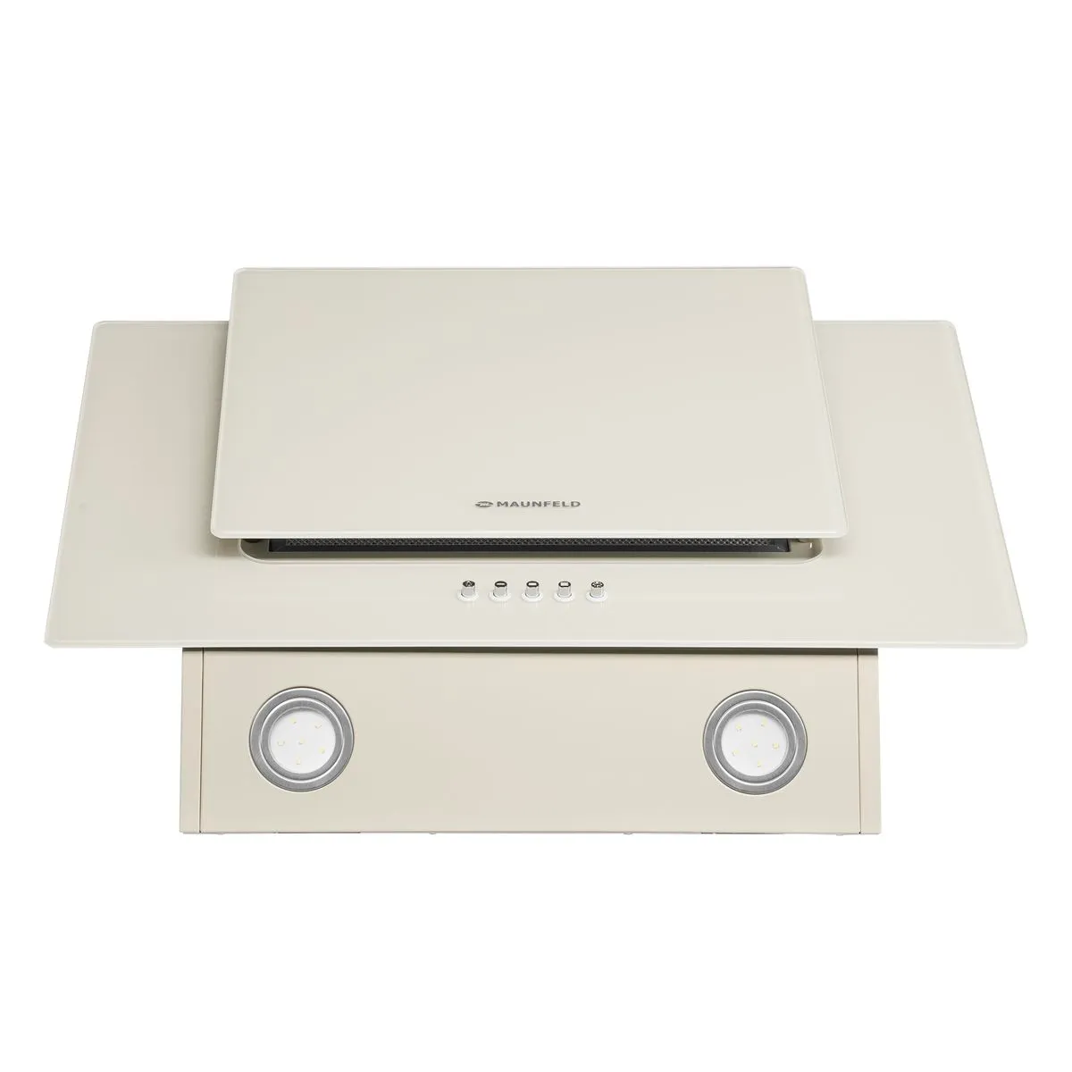 Вытяжка Maunfeld WIND PUSH 60 Glass Beige — фото 4