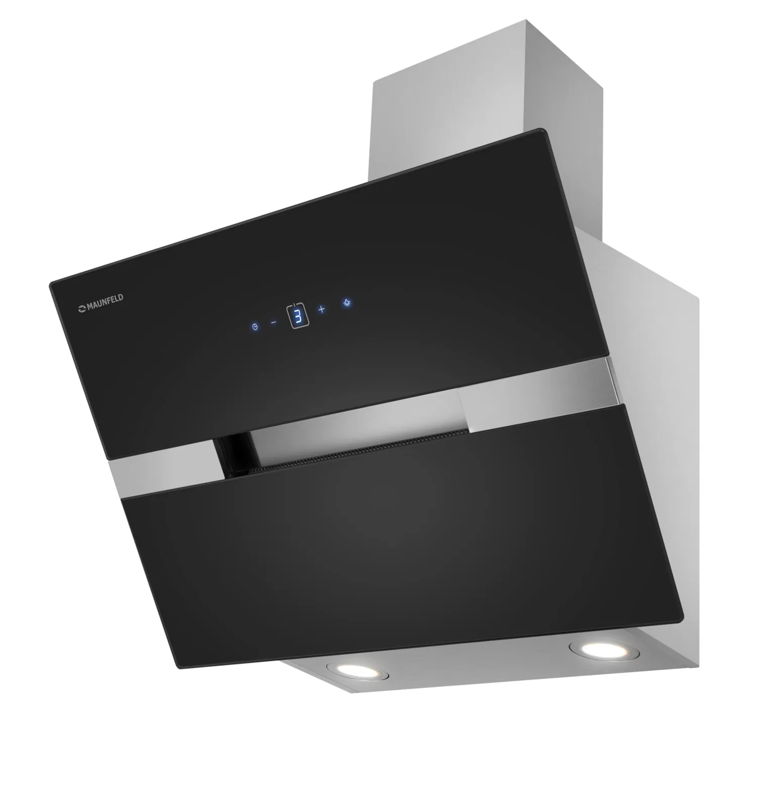 Вытяжка Maunfeld MERSEY 50 Inox Glass black