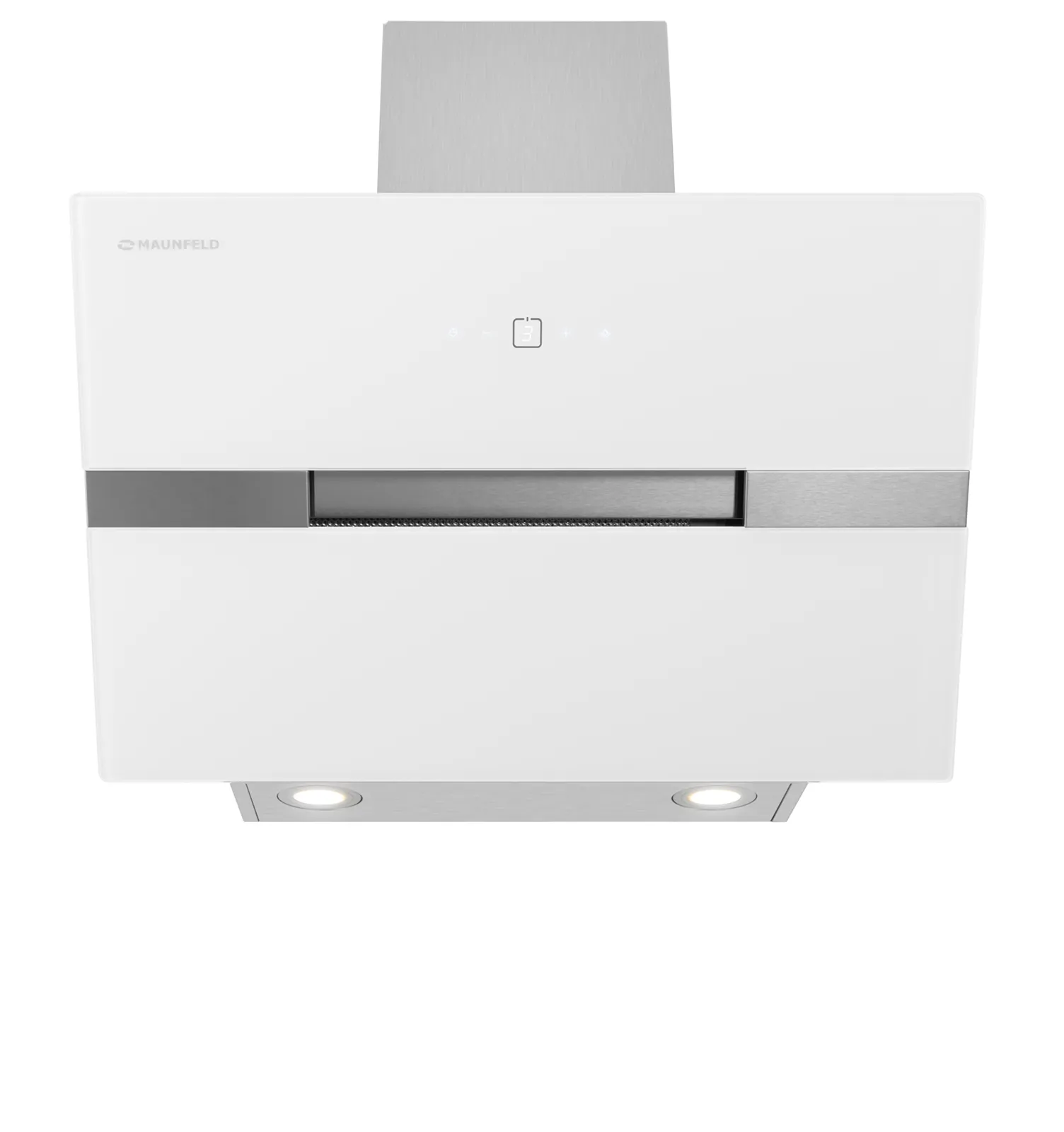 Вытяжка Maunfeld MERSEY 50 Inox Glass white — фото 2