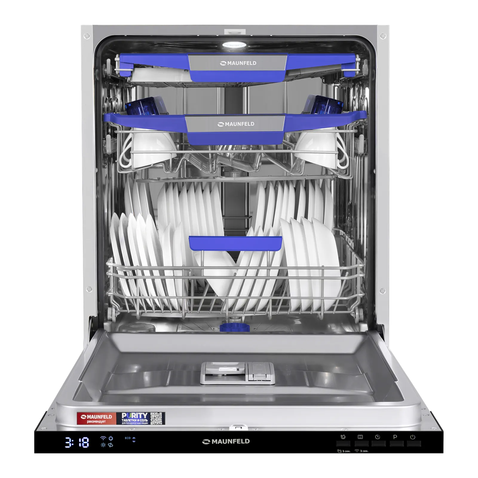Посудомоечная машина Maunfeld MLP60230 Light Beam Wi-Fi — фото 3