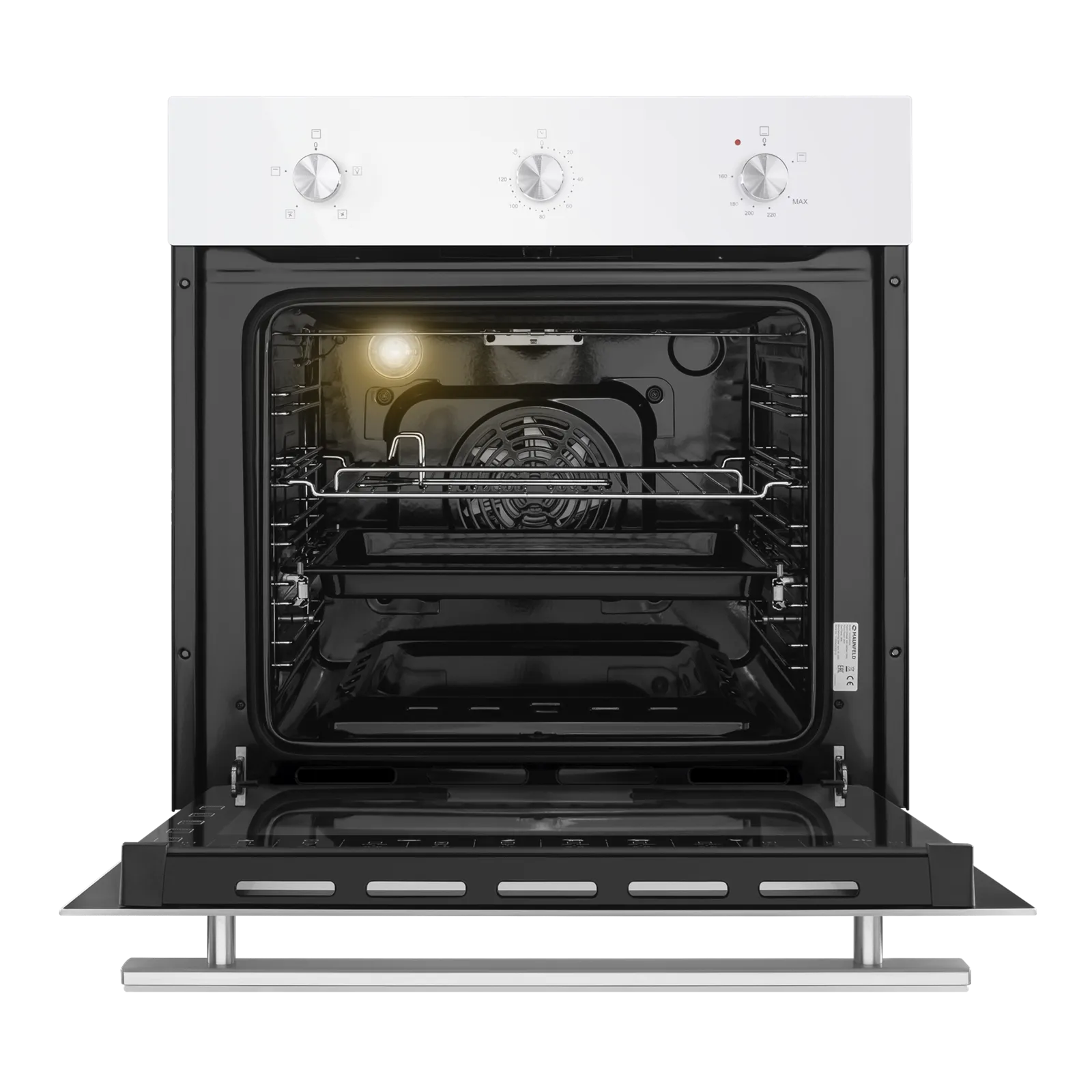 Духовой шкаф Maunfeld EOGC604W Slim — фото 4