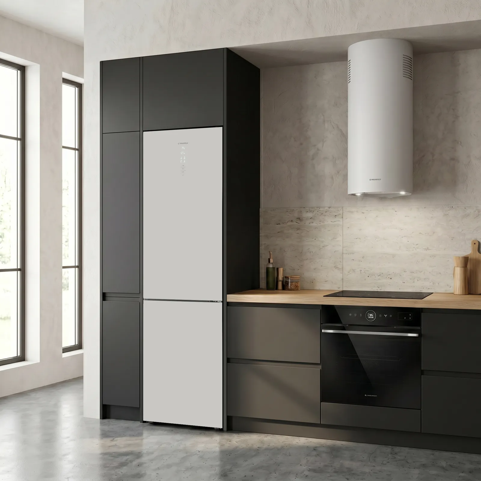 Холодильник Maunfeld MFF200NFBG Matt Inverter — фото 18