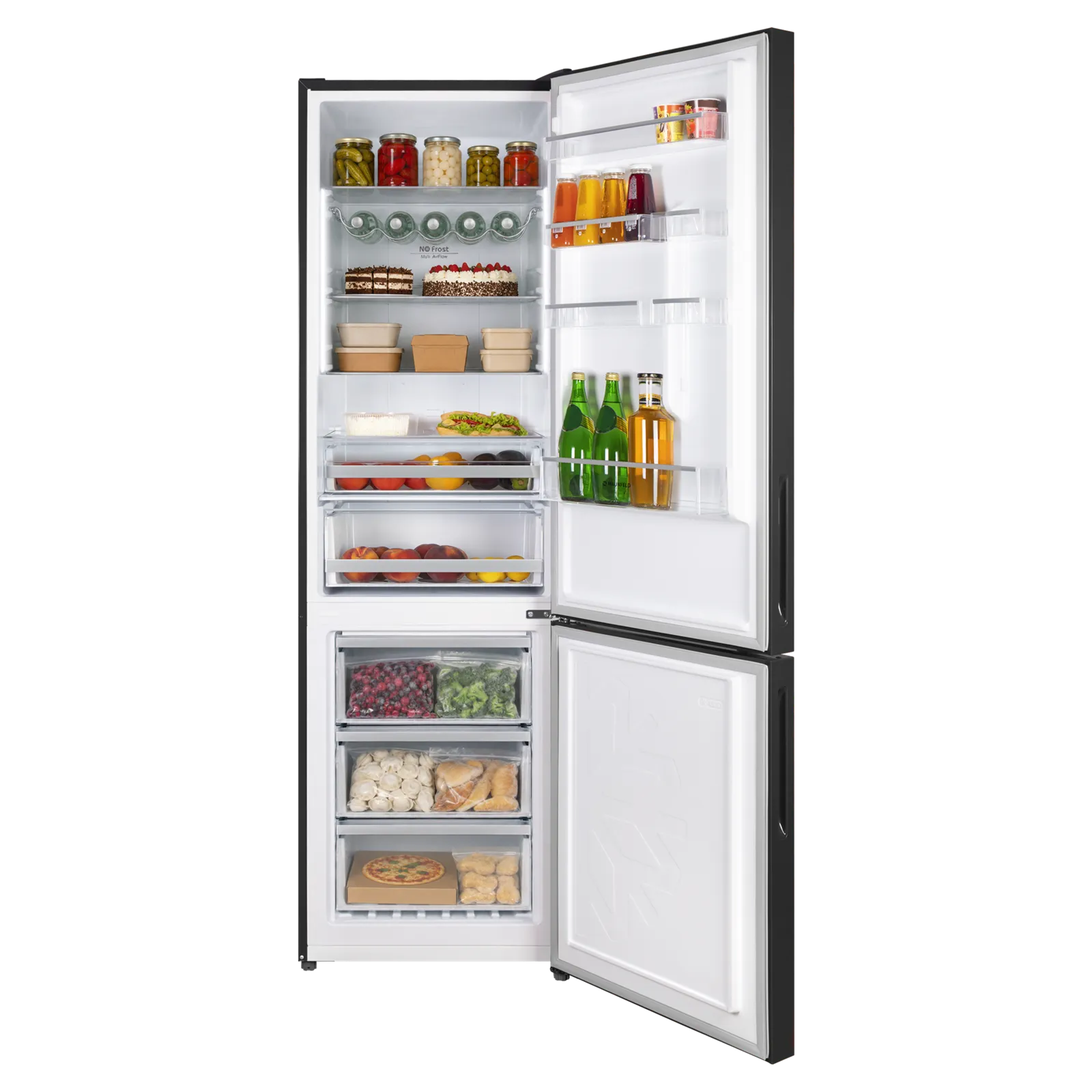 Холодильник Maunfeld MFF200NFBG Matt Inverter — фото 5