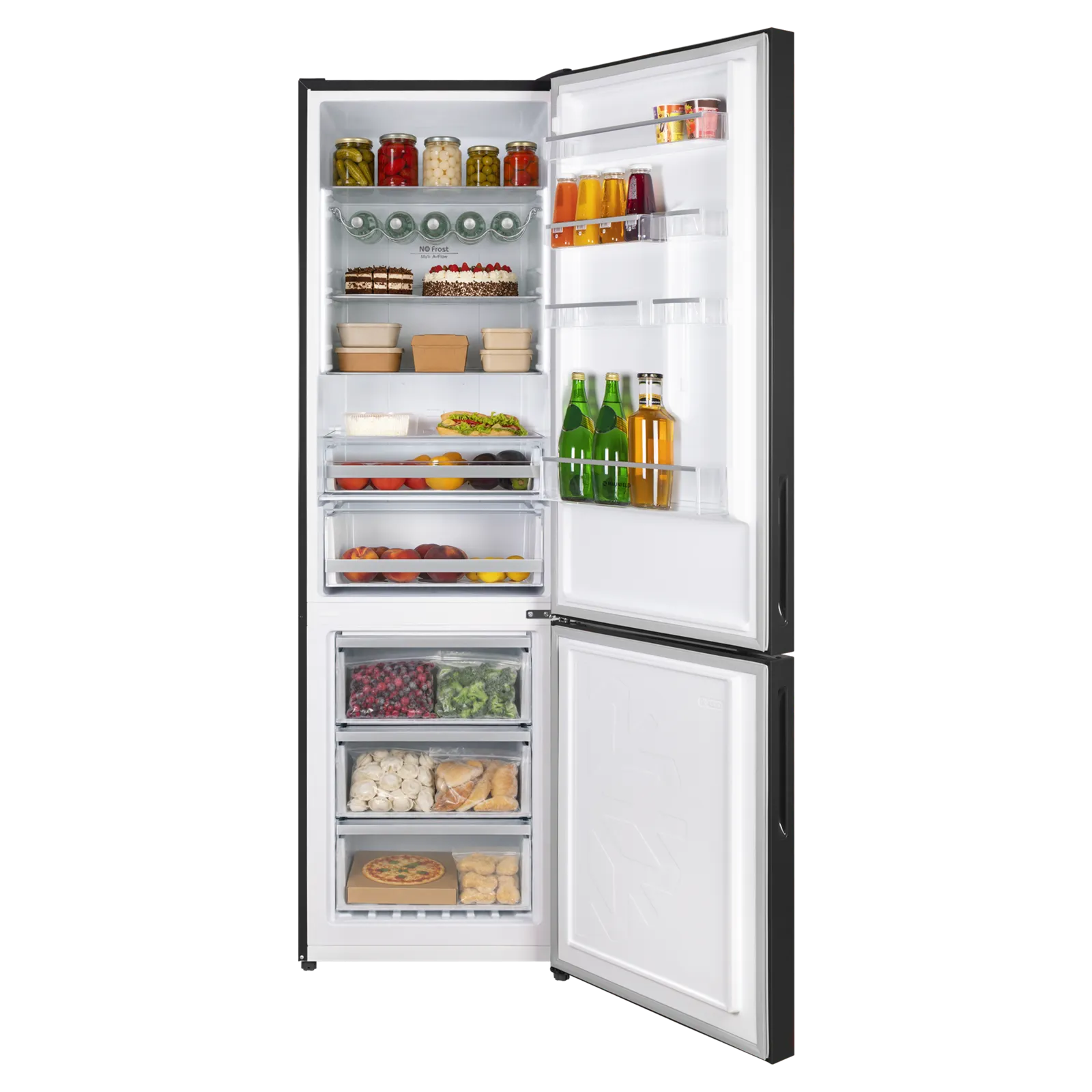 Холодильник Maunfeld MFF200NFGN Matt Inverter — фото 5