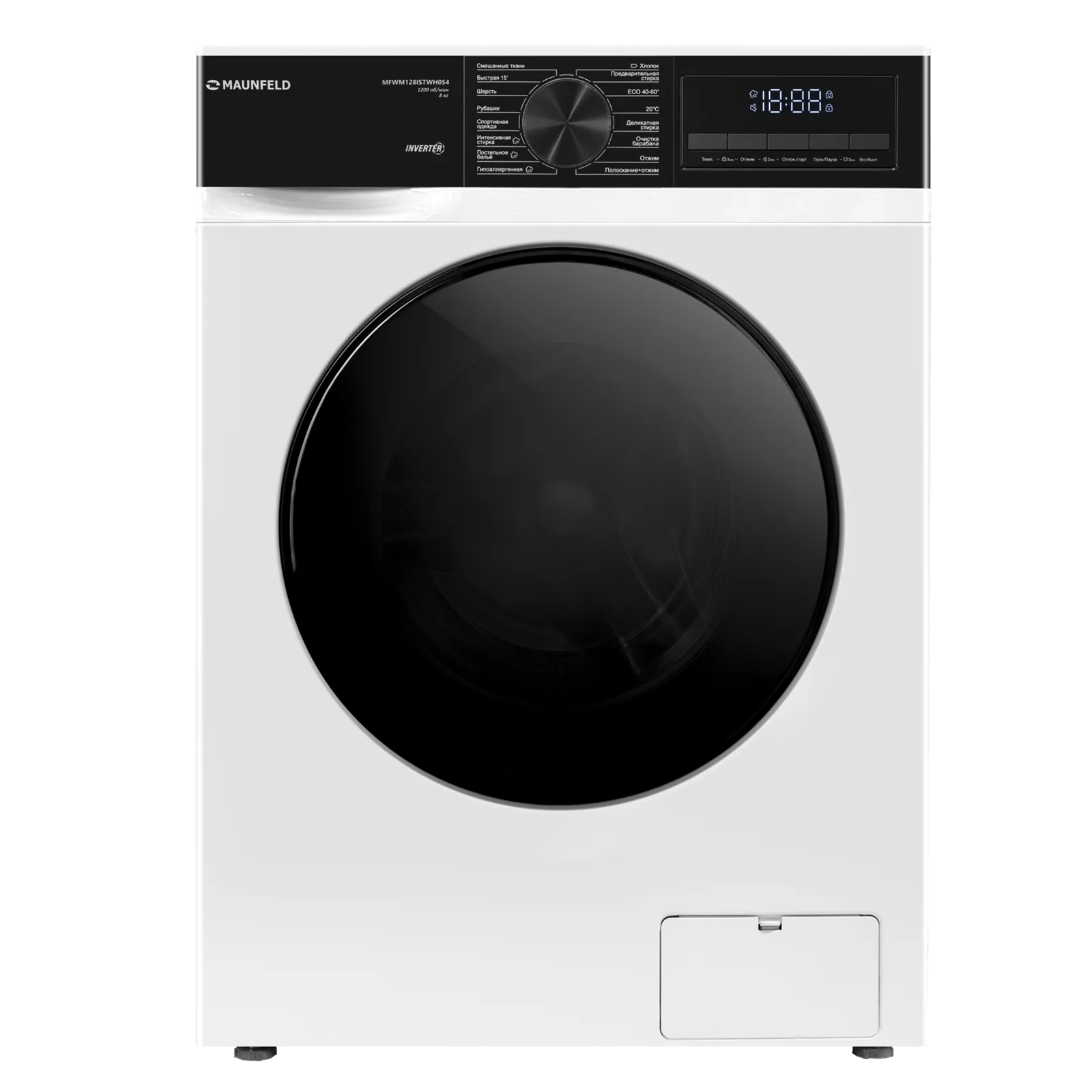 Стиральная машина Maunfeld MFWM128ISTWH054