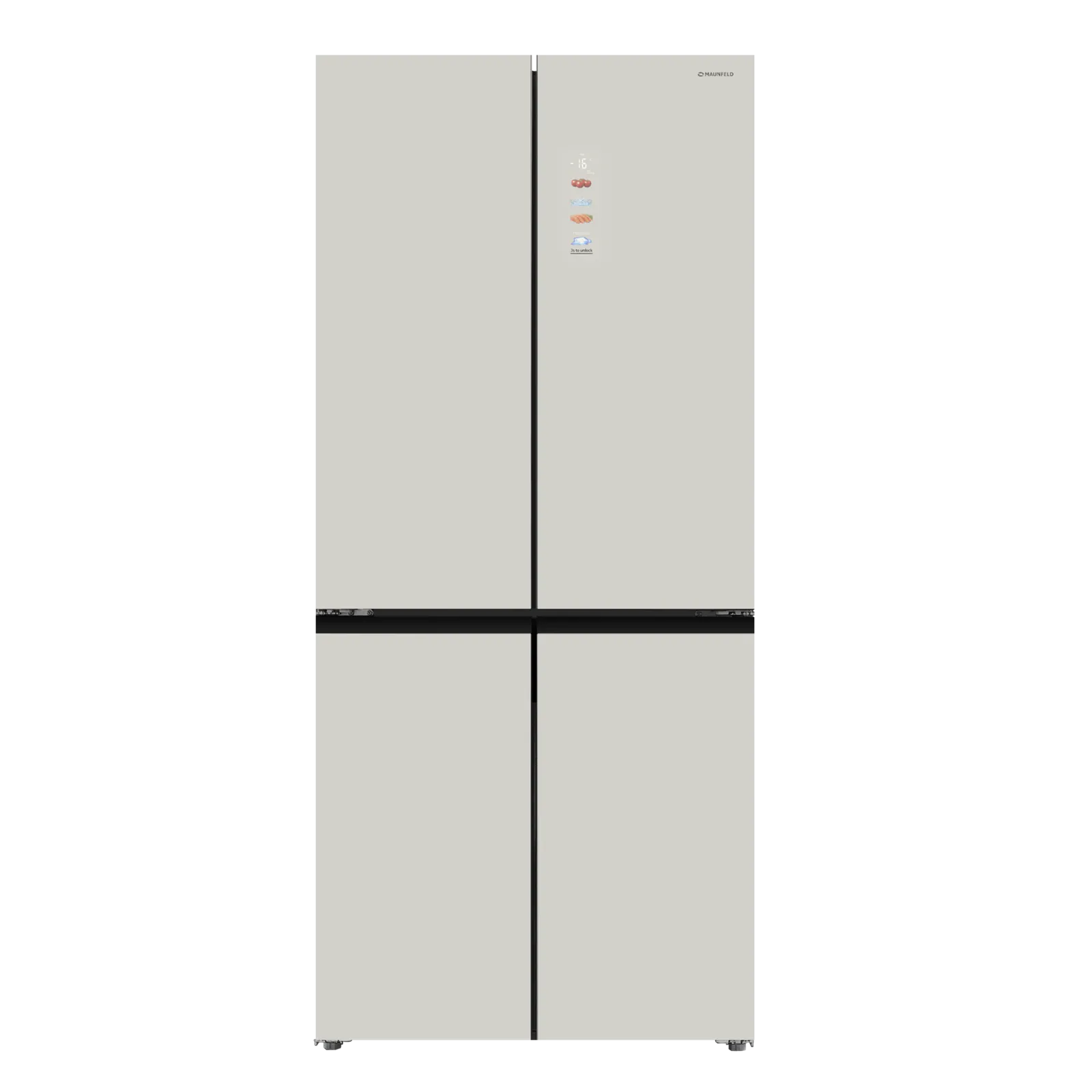 Холодильник Maunfeld MFF190NFDBG Matt Inverter