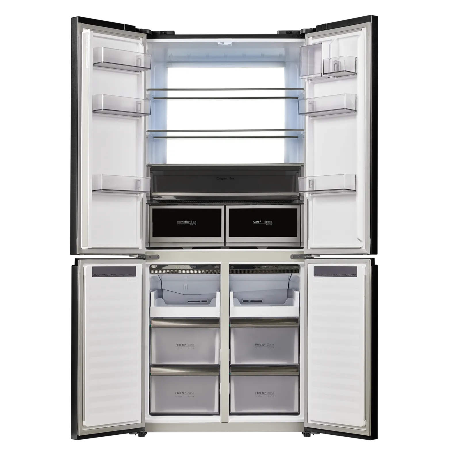 Холодильник Maunfeld MFF190NFDBG Matt Inverter — фото 4