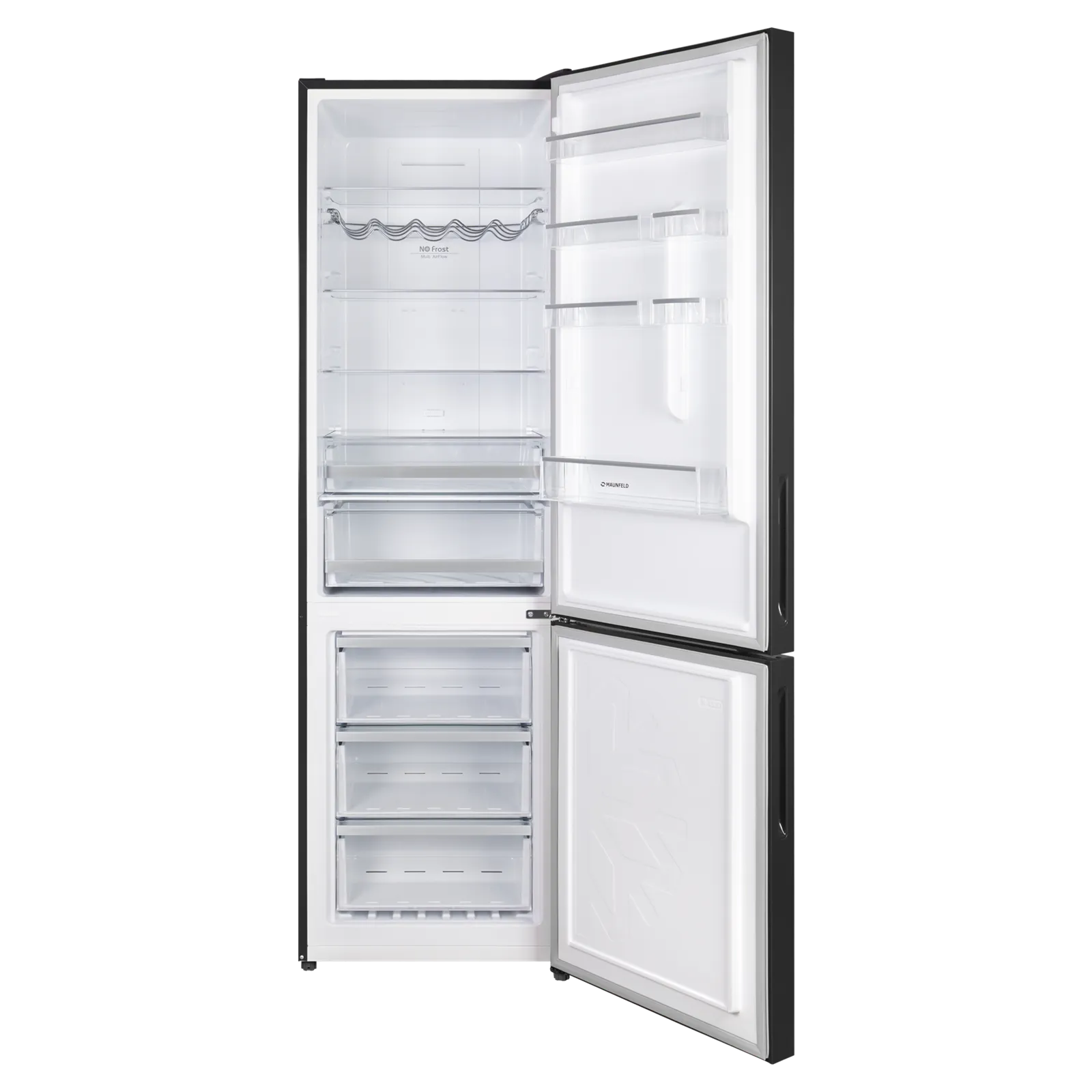 Холодильник Maunfeld MFF200NFB Matt Inverter — фото 3
