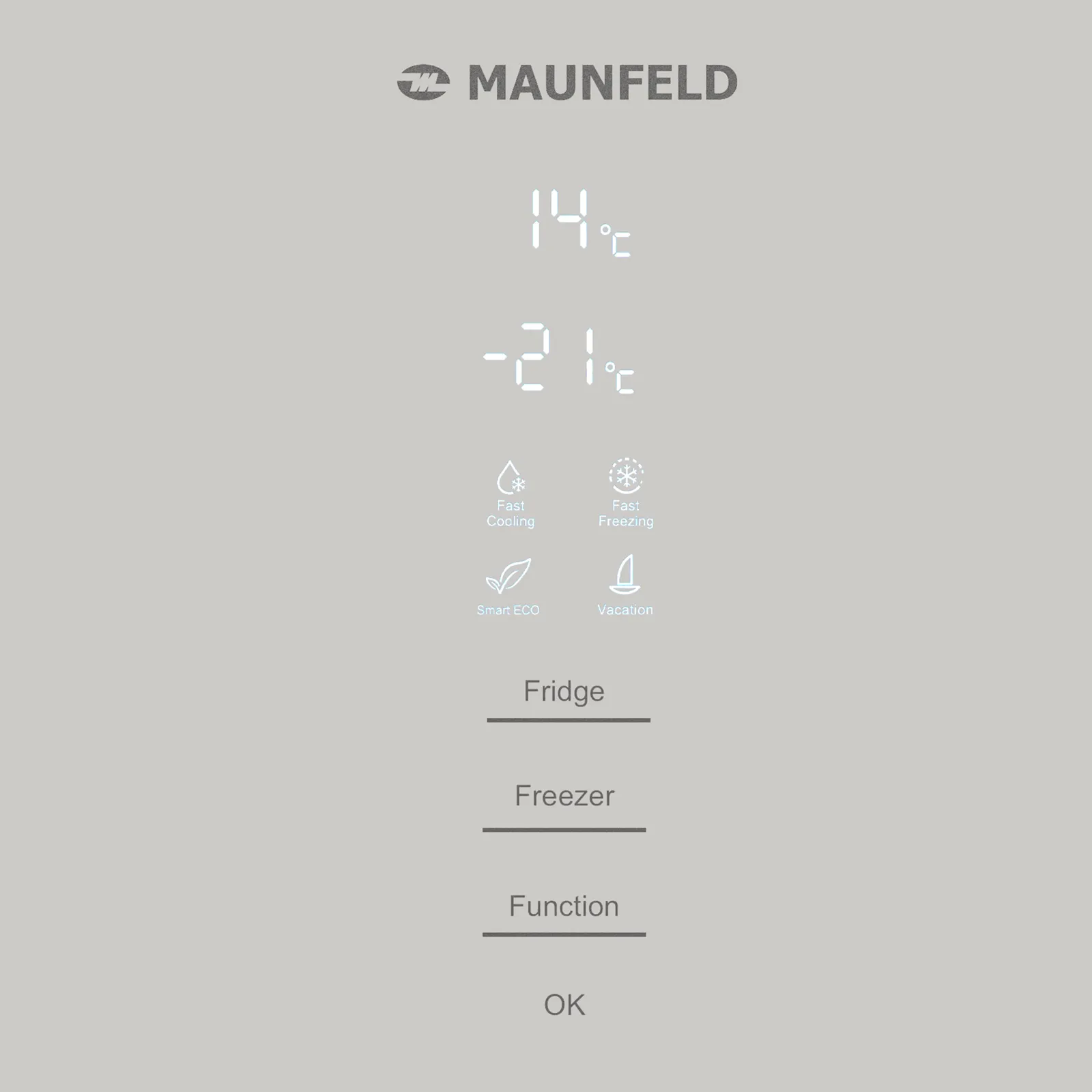 Холодильник Maunfeld MFF185NFBG Matt Inverter — фото 9