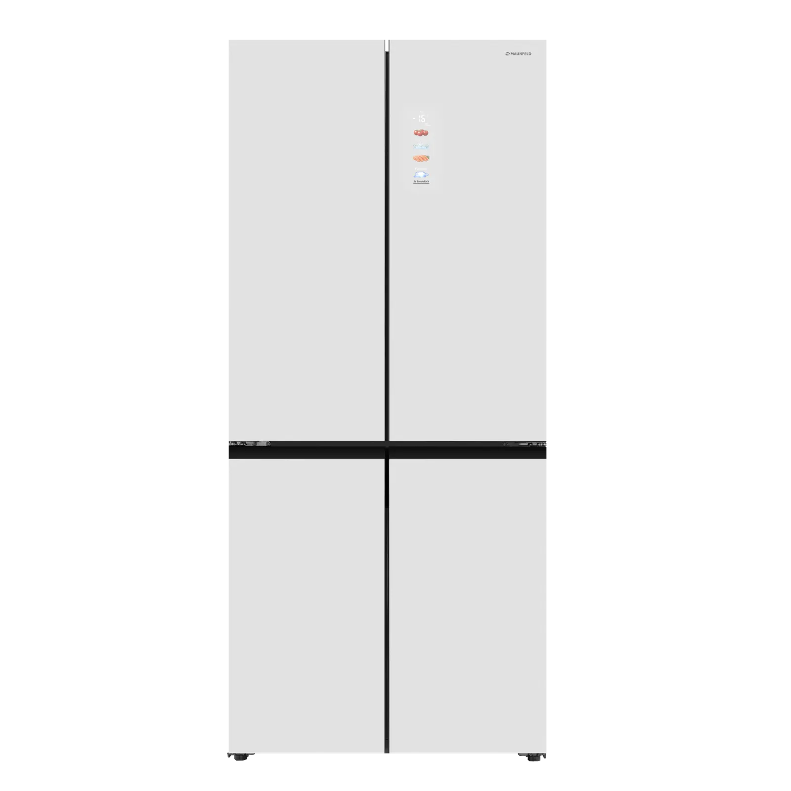 Холодильник Maunfeld MFF190NFDPW Matt Inverter