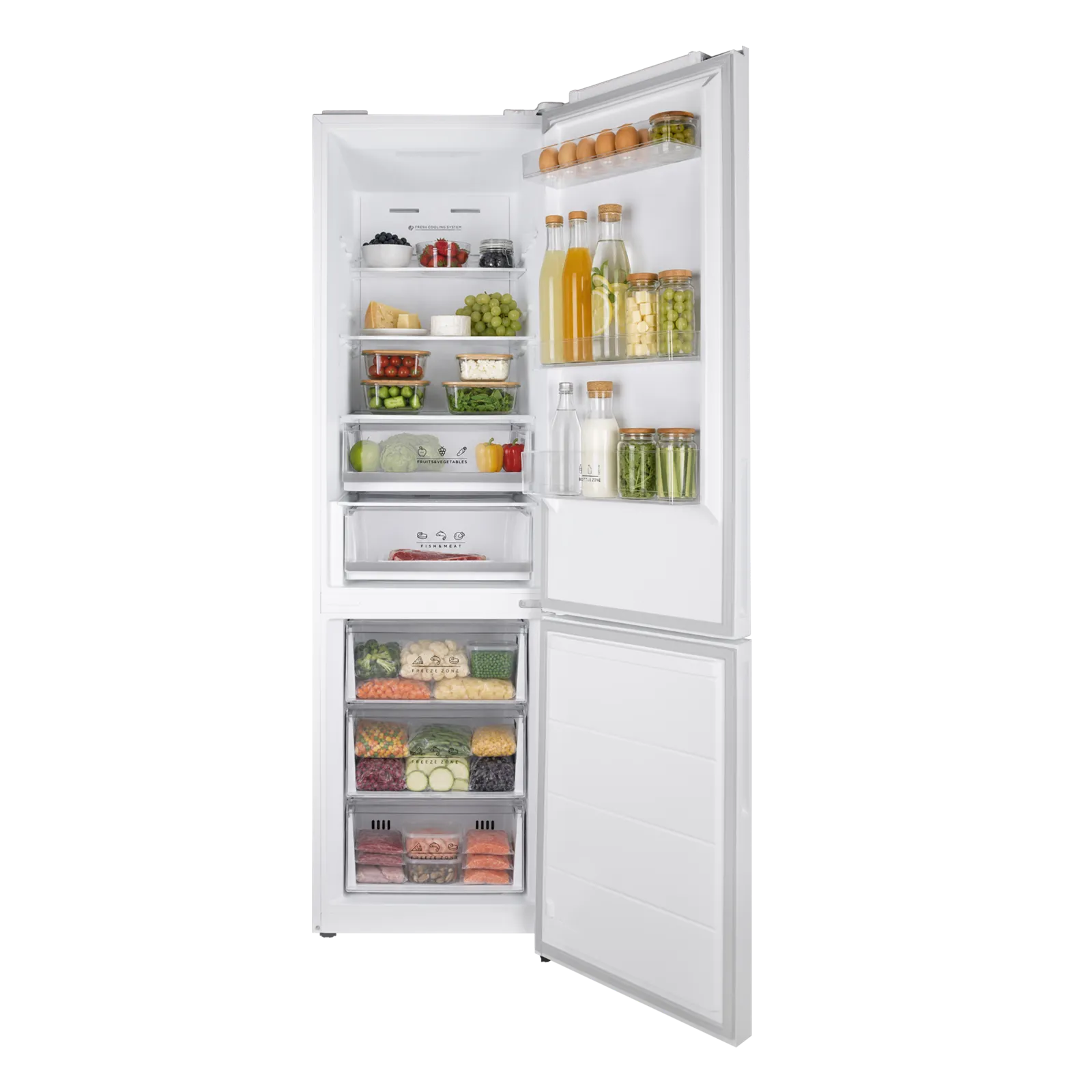 Холодильник Maunfeld MFF201NFDW Inverter — фото 3