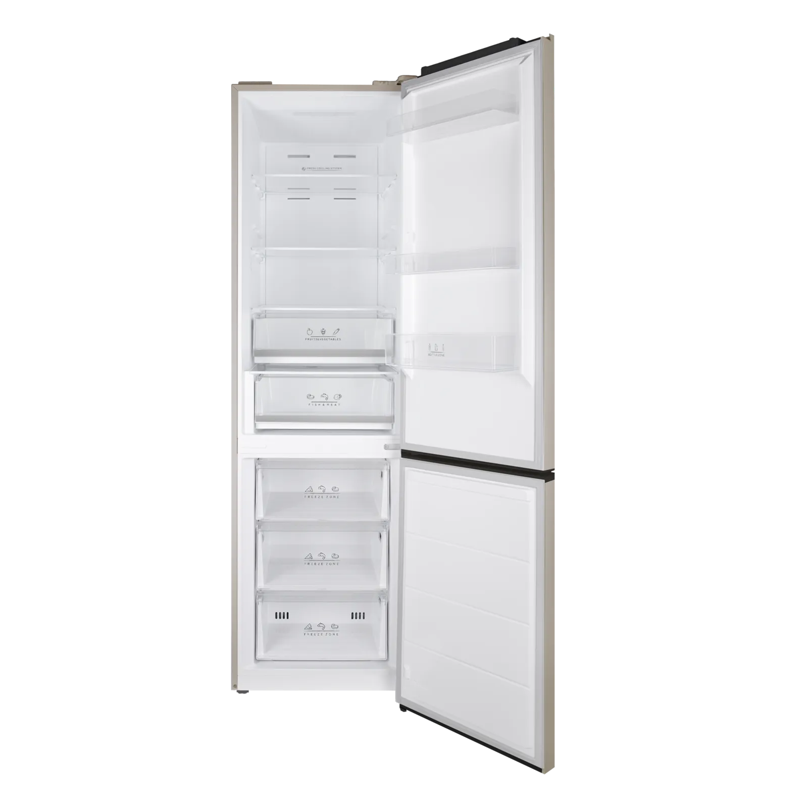 Холодильник Maunfeld MFF201NFDBG Inverter — фото 2