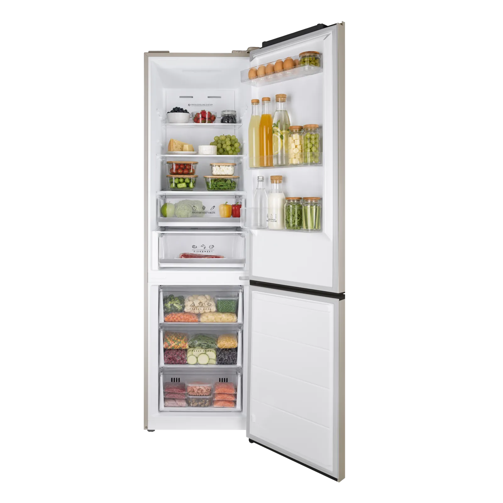 Холодильник Maunfeld MFF201NFDBG Inverter — фото 3
