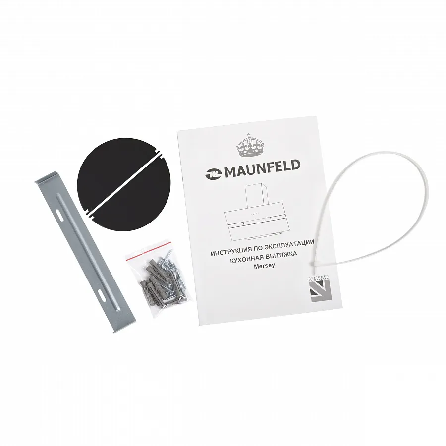 Вытяжка Maunfeld MERSEY 90 Inox Glass BLACK — фото 16