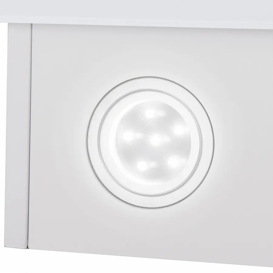 Вытяжка Maunfeld CASCADA 60 Glass White — фото 14