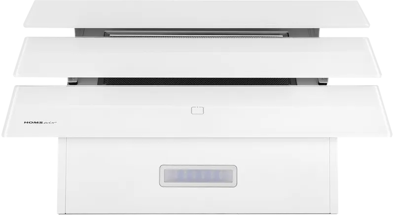 Вытяжка HOMSair VERTICAL 60 Glass White — фото 2