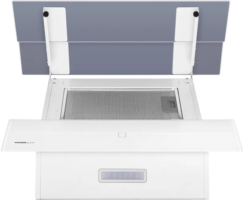 Вытяжка HOMSair VERTICAL 60 Glass White — фото 3