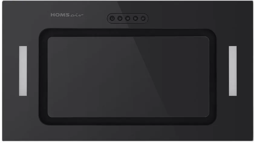Вытяжка HOMSair CROCUS PUSH 52 Glass Black — фото 4