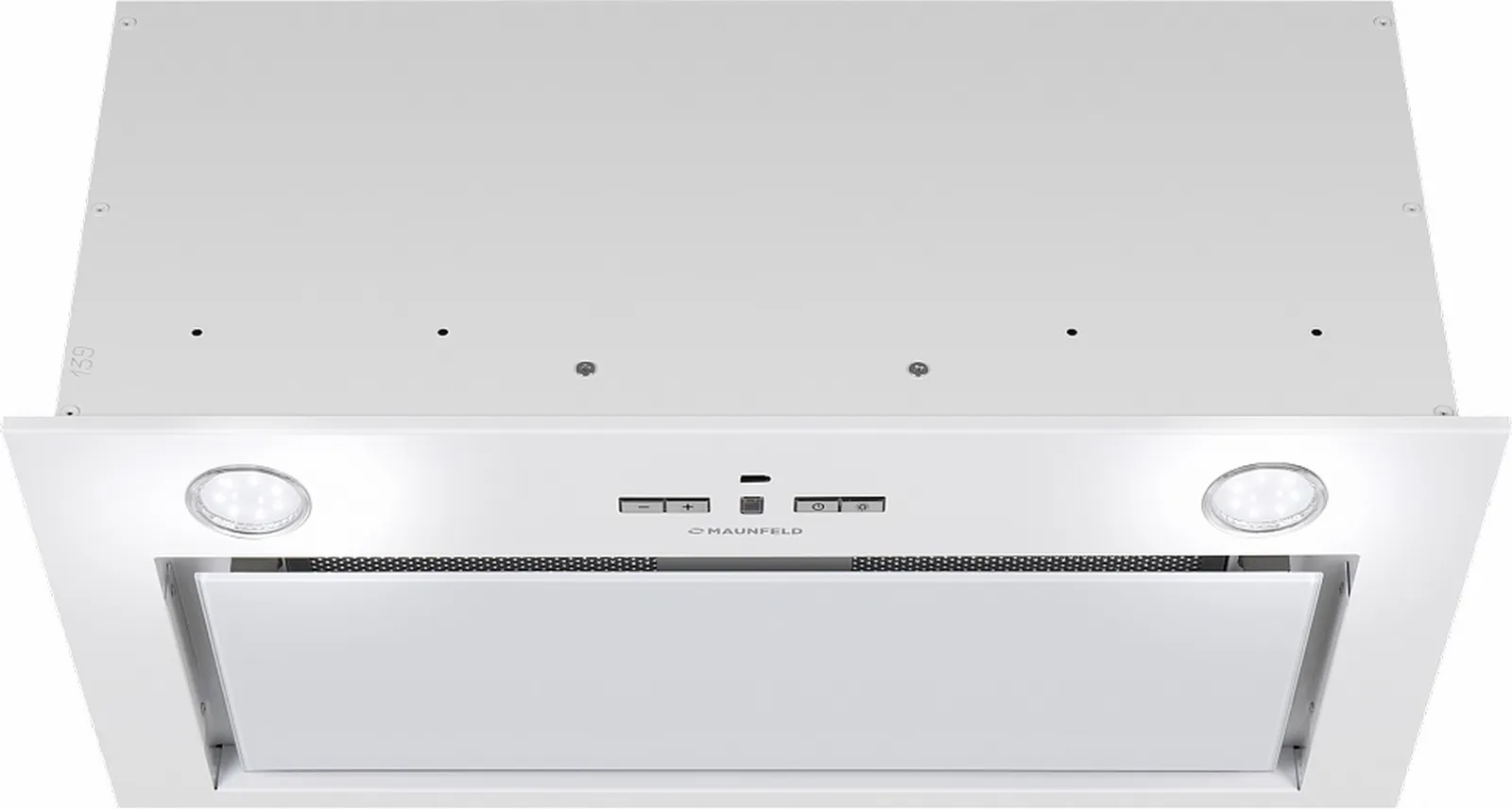 Вытяжка Maunfeld Fantasy 1000ST 60 White Glass — фото 2
