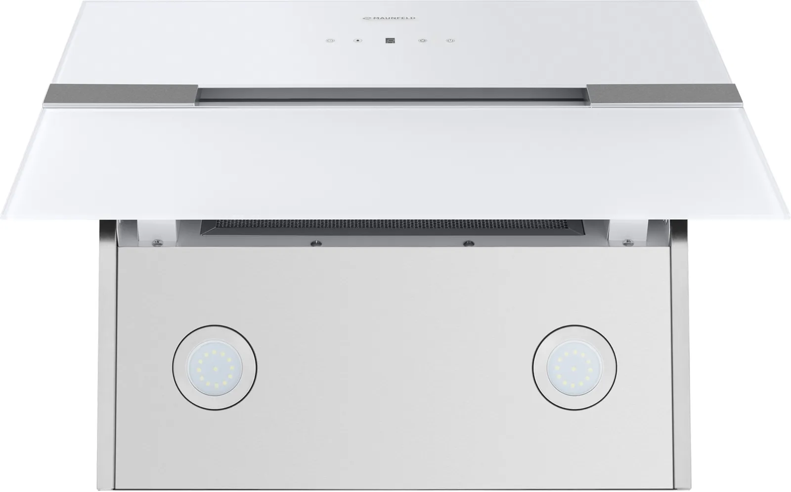 Вытяжка Maunfeld MERSEY 60 Inox Glass white — фото 2