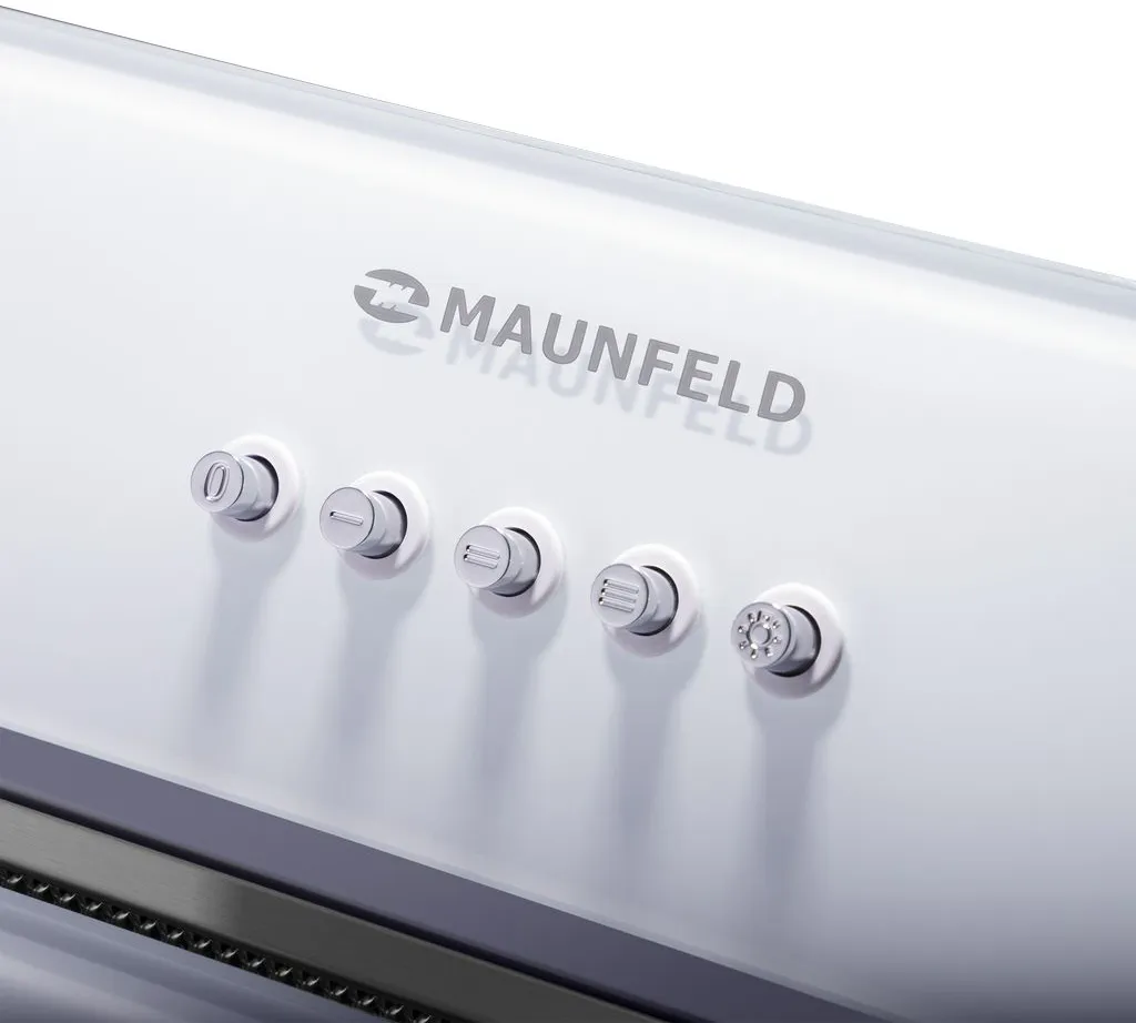 Вытяжка Maunfeld TRAPEZE 601GG WHITE — фото 10