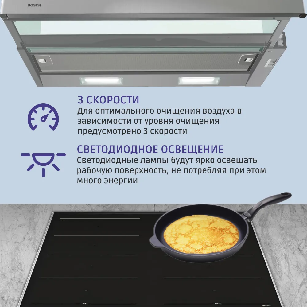 Вытяжка Bosch DFT63CA50Q — фото 6