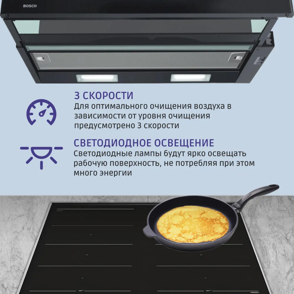 Вытяжка Bosch DFT63CA60Q — фото 5