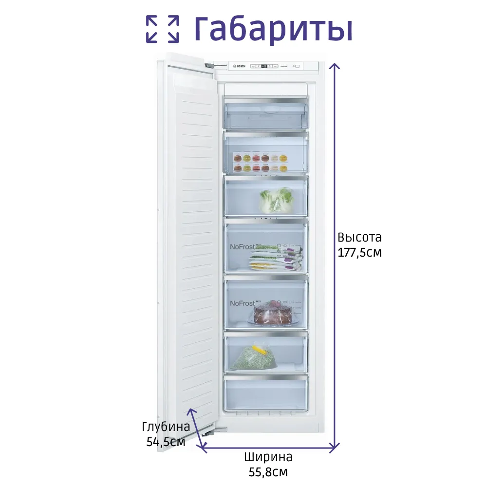 Морозильник Bosch GIN81AEF0U — фото 4