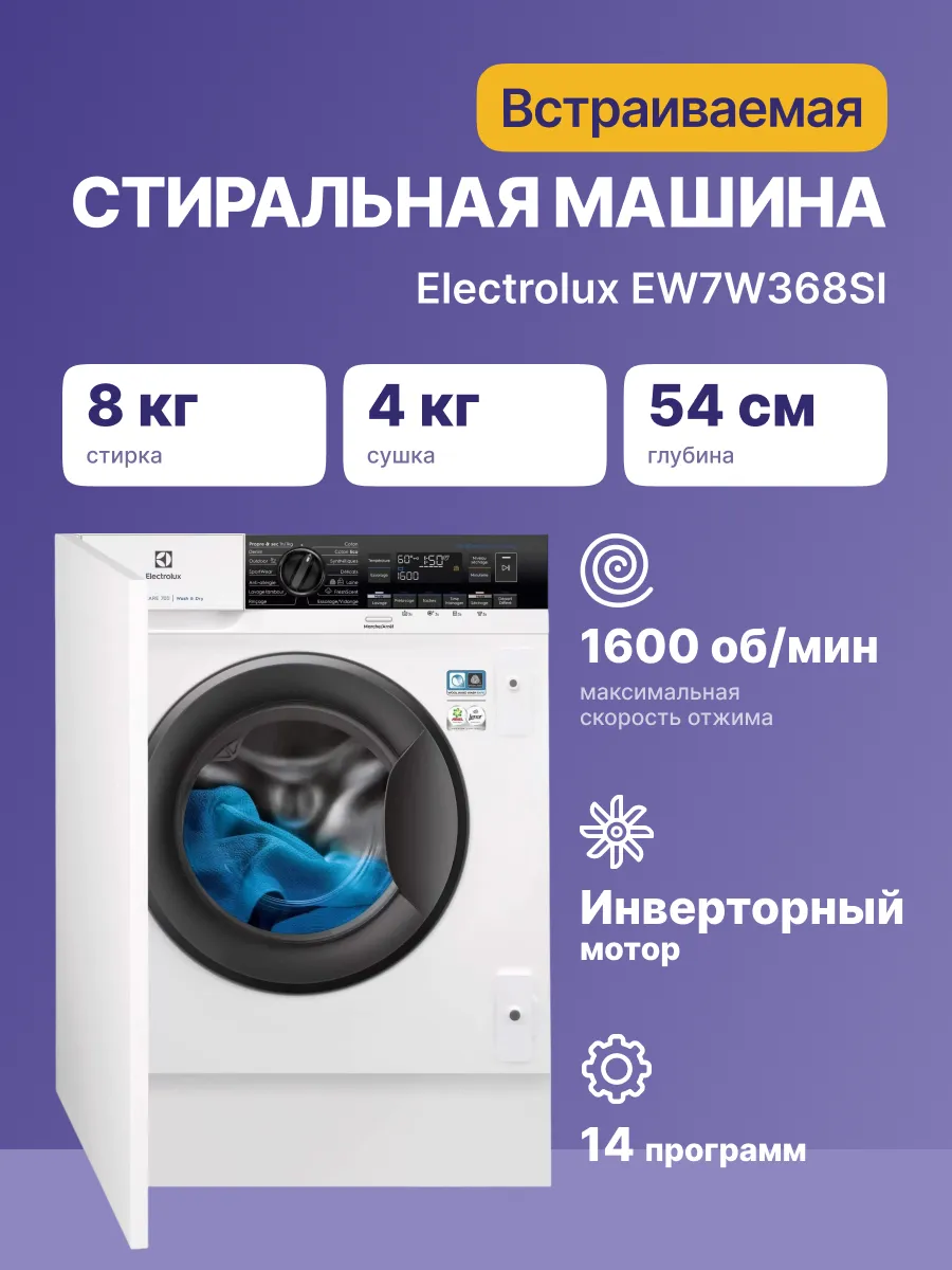 Стиральная машина Electrolux EW7W368SI — фото 2