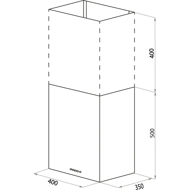 Вытяжка Maunfeld BOX Push 40 Black — фото 8