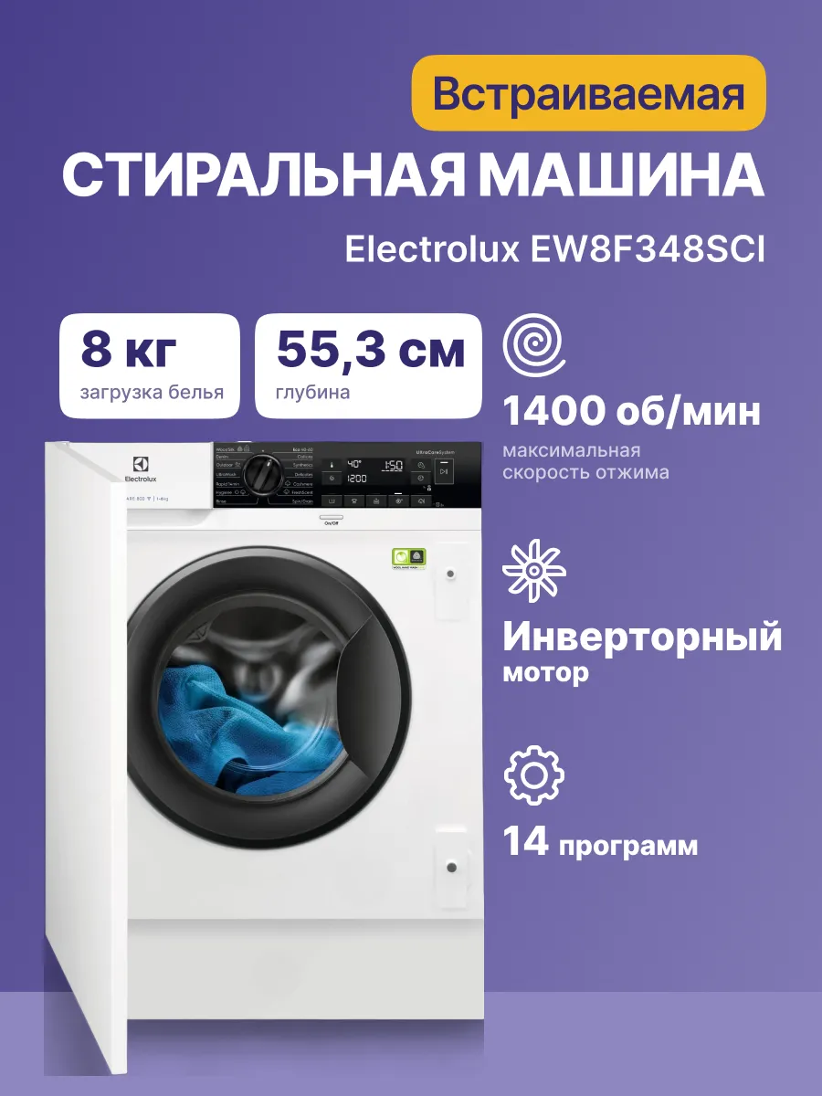Стиральная машина Electrolux EW8F348SCI — фото 2