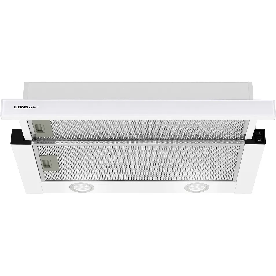 Вытяжка HOMSair Flat 60 Glass White — фото 3