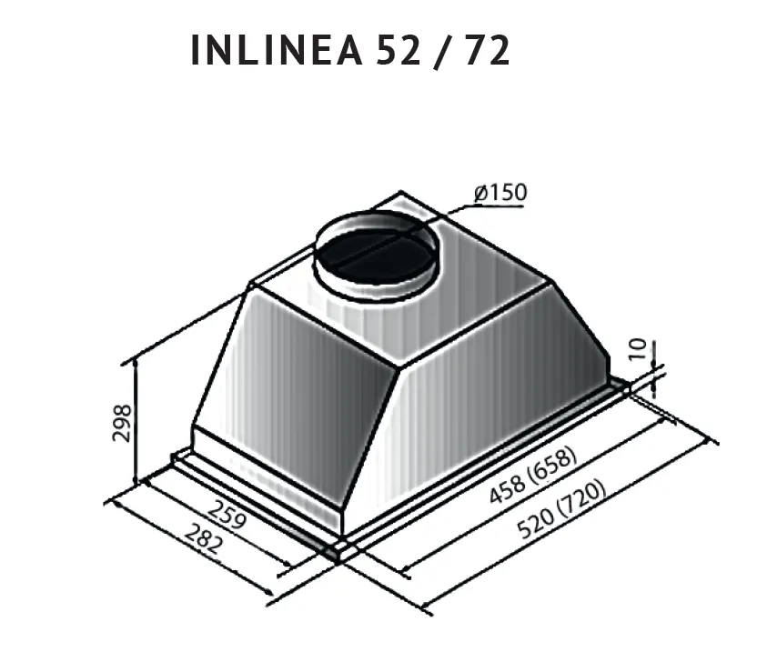 Вытяжка Kuppersberg INLINEA 52 Beige — фото 7