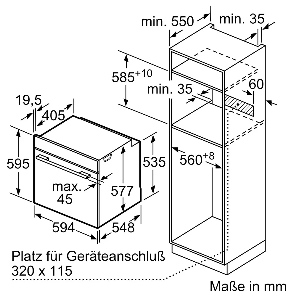 Духовой шкаф Bosch HBG7341B1 — фото 12