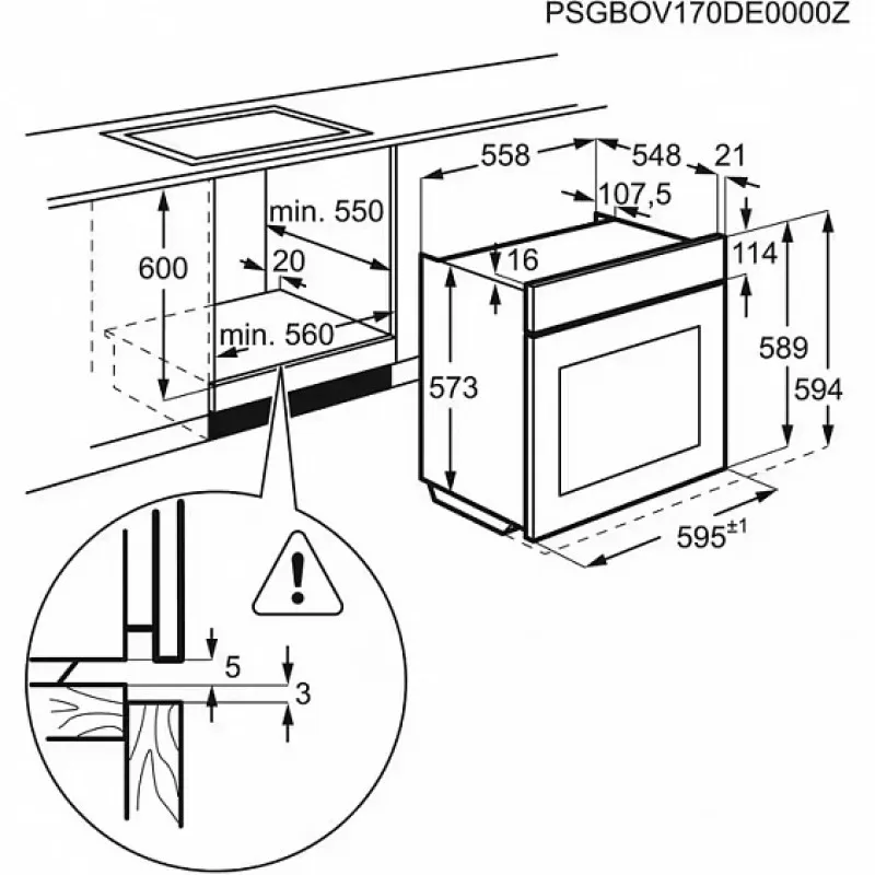 Духовой шкаф Electrolux EOD6P77WZ — фото 8