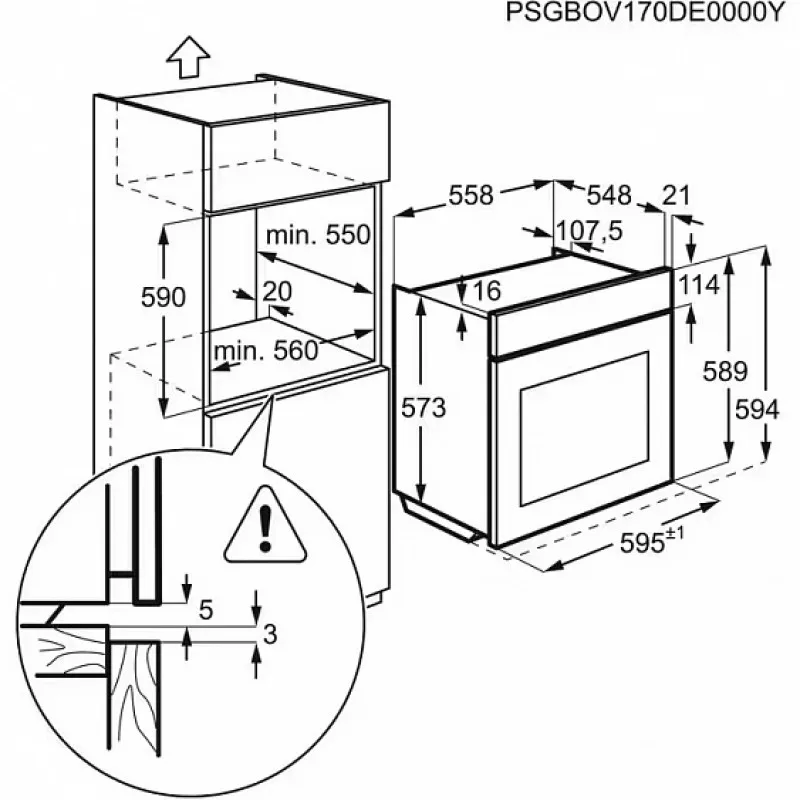 Духовой шкаф Electrolux EOD6P77WZ — фото 9